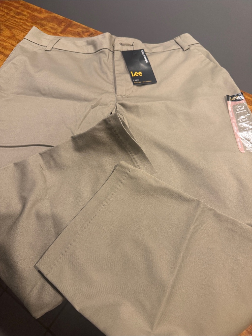 Lee Classic Khaki Pants - Tan